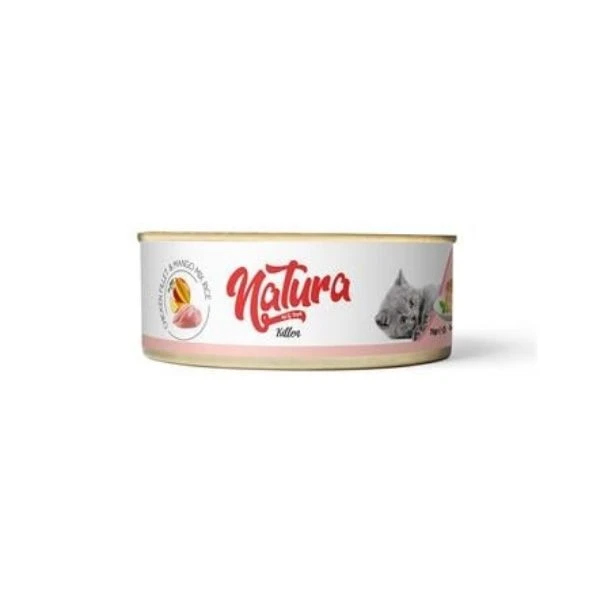 Natura Tavuk Fileto&mango, Jöle Pirinçli Yavru Kedi Konservesi 70 Gr