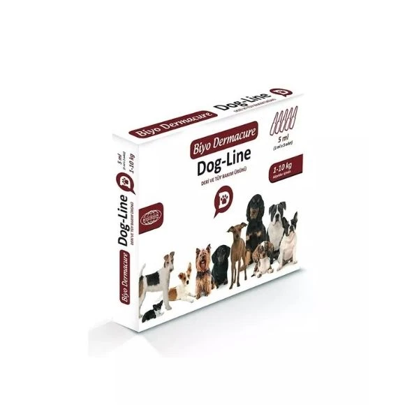 Biyo-dermacure Dog-line 5 Ml 1-10 Kg 1 Ml X 5 Adet
