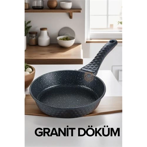Transformacion 6 Adet Döküm Granit Kızartma Tavası Laviolette Design