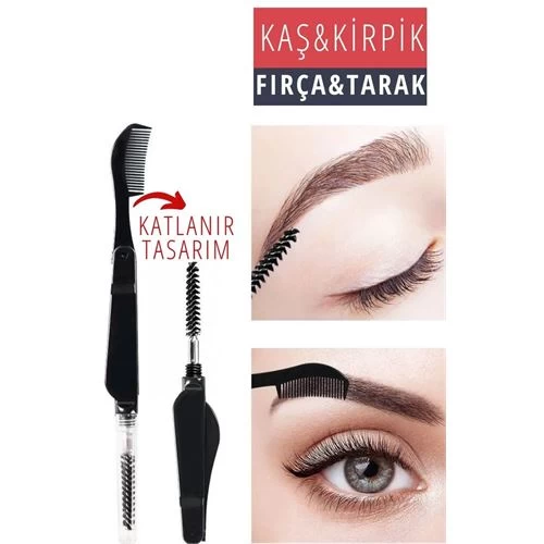 Transformacion 14 Adet Kirpik Kaş Fırça Tarak Combo Set
