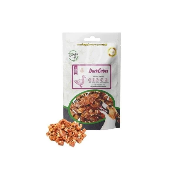 Eco Natura Pet Duck Cubes Yumuşak Ördekli Küp Köpek Ödülü 100 Gr
