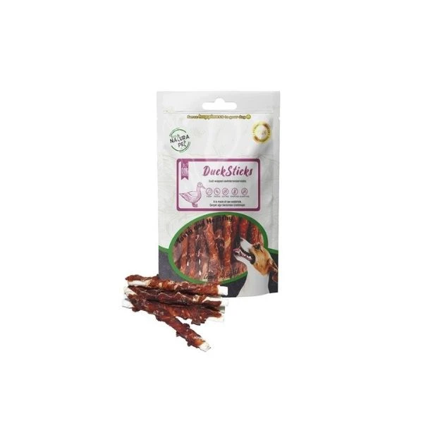 Eco Natura Pet Duck Sticks Ördek Sargılı Stick Kemik Köpek Ödülü 90 Gr