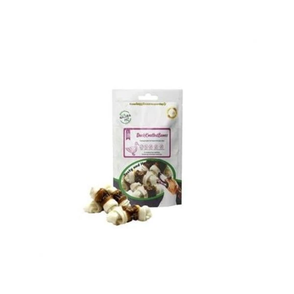 Eco Natura Pet Duck Knotted Bones Ördek Etli Düğüm Kemik 100 Gr