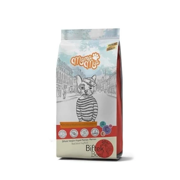 Mamamia Beef Dog Biftekli Yetişkin Köpek Maması 15 Kg