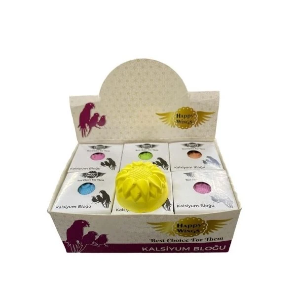 Happy Wings Kalsiyum Bloğu 12'li Paket