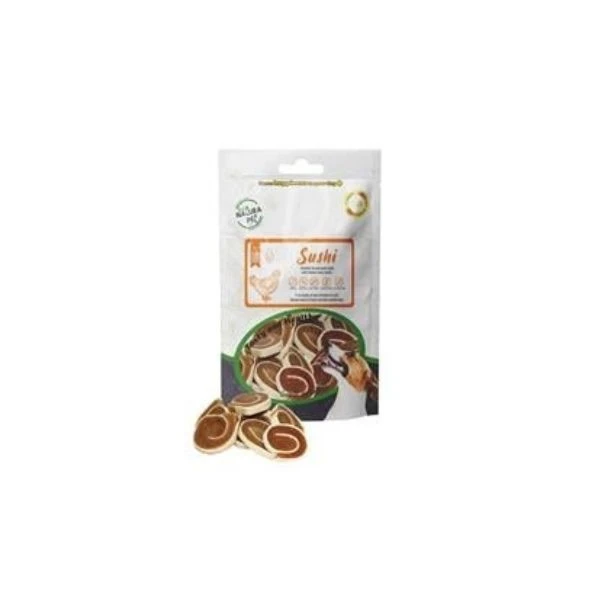 Eco Natura Sushi Tavuk Etli Ve Morina Balıklı Yumuşak Köpek Ödül Maması 100 Gr