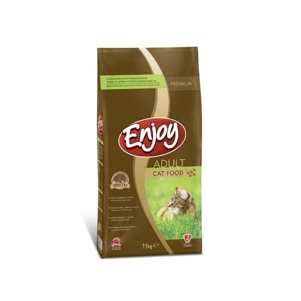 Enjoy Tavuklu Yetişkin Kedi Maması 15 Kg