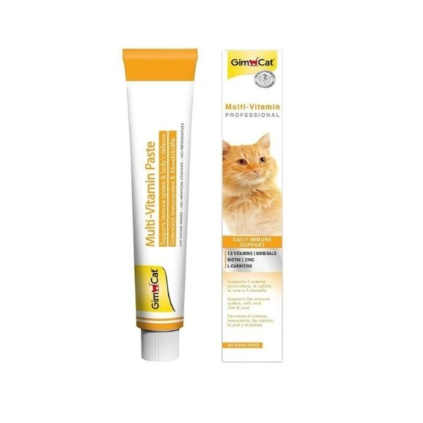 Gimcat Multi-vitamin Kedi Macunu 100 Gr