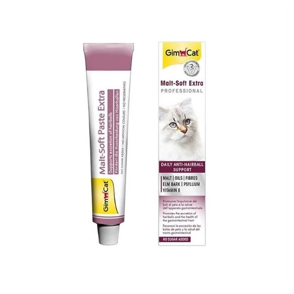 Gimcat Malt-soft-extra Tüy Yumağı Kontrol Kedi Macunu 20 Gr