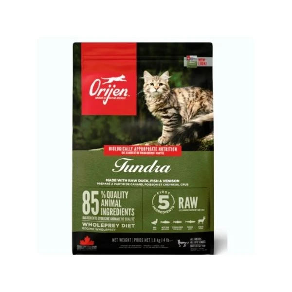 Orijen Tundra Tahılsız Kedi Maması 1,8 Kg
