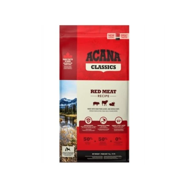 Acana Classic Red Meat Kuzulu Sığırlı Düşük Tahıllı Köpek Maması 14,5 Kg