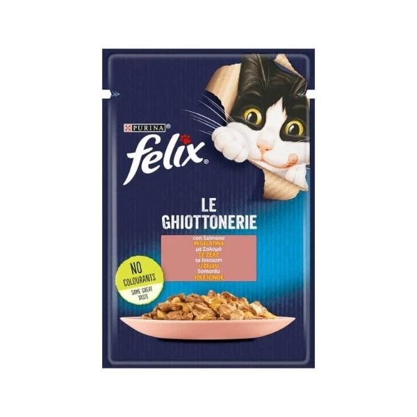 Felix Somonlu Yetişkin Kedi Konservesi Pouch 85 Gr