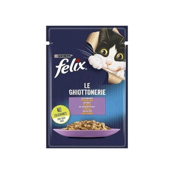 Felix Kuzu Etli Yetişkin Kedi Konservesi Pouch 85 Gr