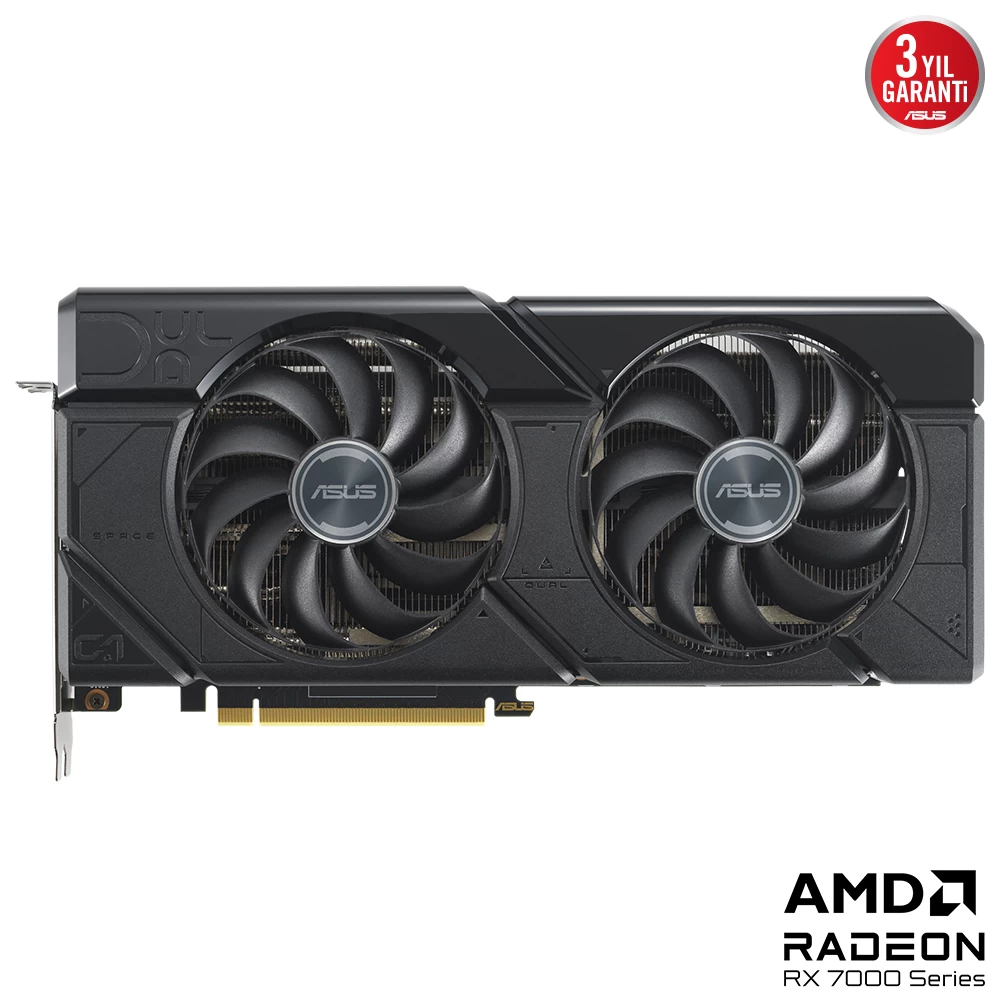 Asus Dual-rx7800xt-o16g Rx 7800 Xt 16gb Gddr6 Hdmi 3xdp 256bİt
