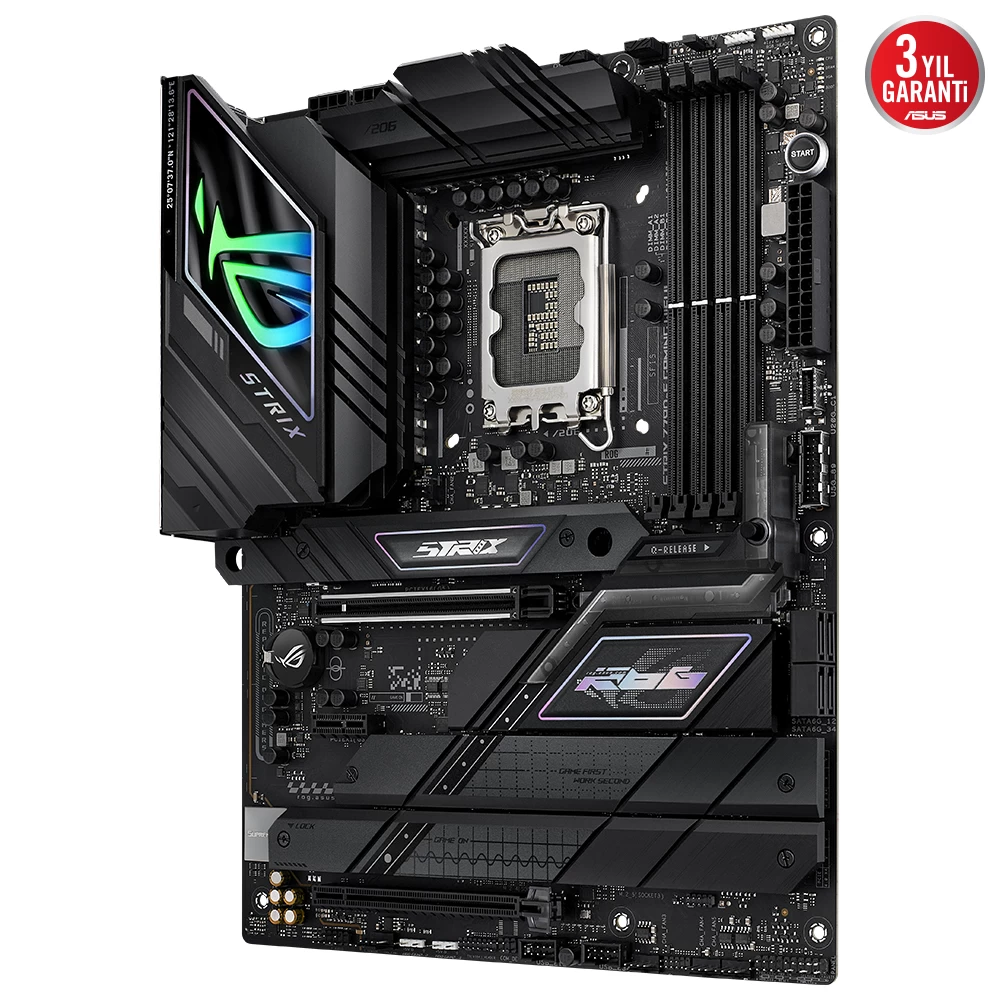 Asu Rog Strix Z790-f Gaming Wifi Ii Ddr5 Dp Hdmi 5xm2 Usb3.2 Wİfİ Atx 1700p