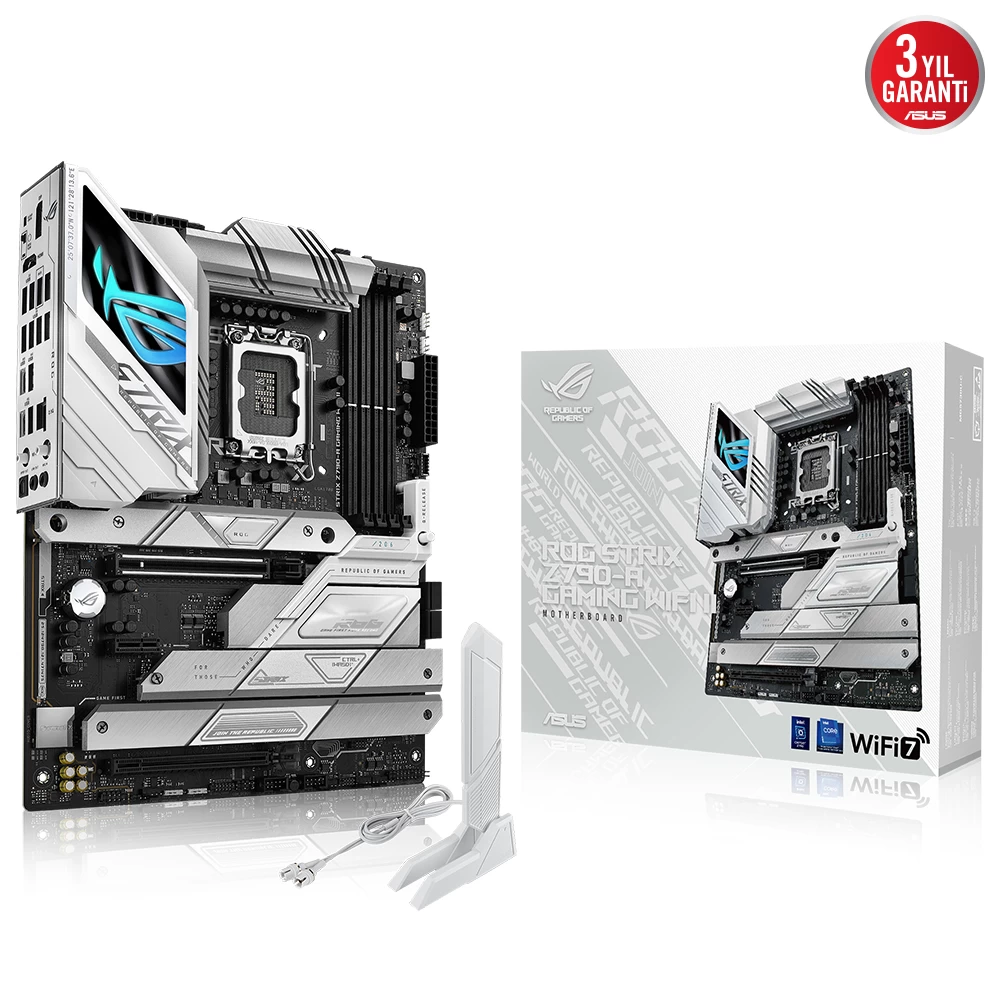 Asus Rog Strix Z790-a Gaming Wifi Ii Ddr5 Dp Hdmi 5xm2 Usb3.2 Wifi 7 Bt Rgb Lan Atx 1700p