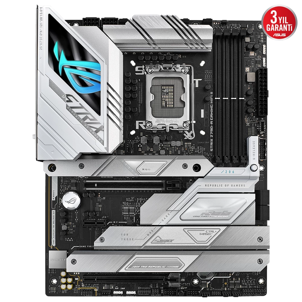 Asus Rog Strix Z790-a Gaming Wifi Ii Ddr5 Dp Hdmi 5xm2 Usb3.2 Wifi 7 Bt Rgb Lan Atx 1700p
