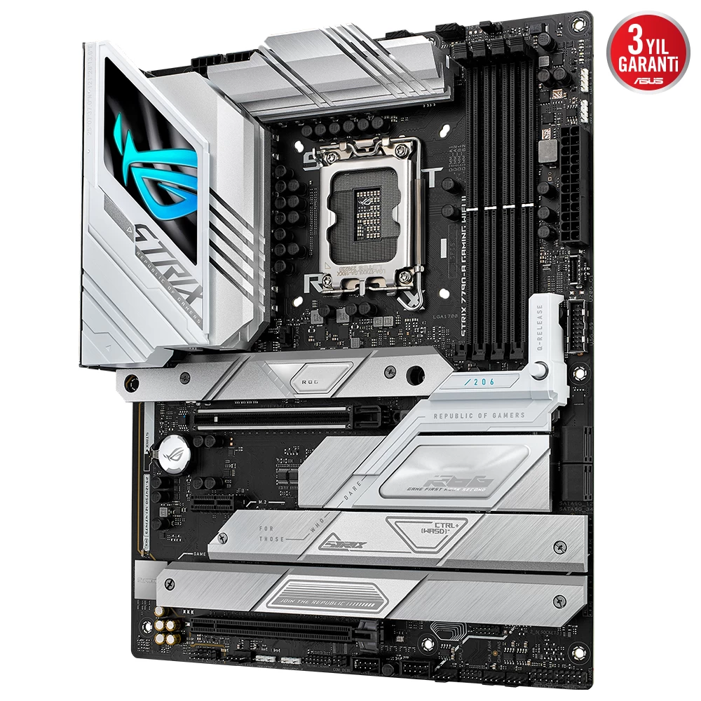 Asus Rog Strix Z790-a Gaming Wifi Ii Ddr5 Dp Hdmi 5xm2 Usb3.2 Wifi 7 Bt Rgb Lan Atx 1700p
