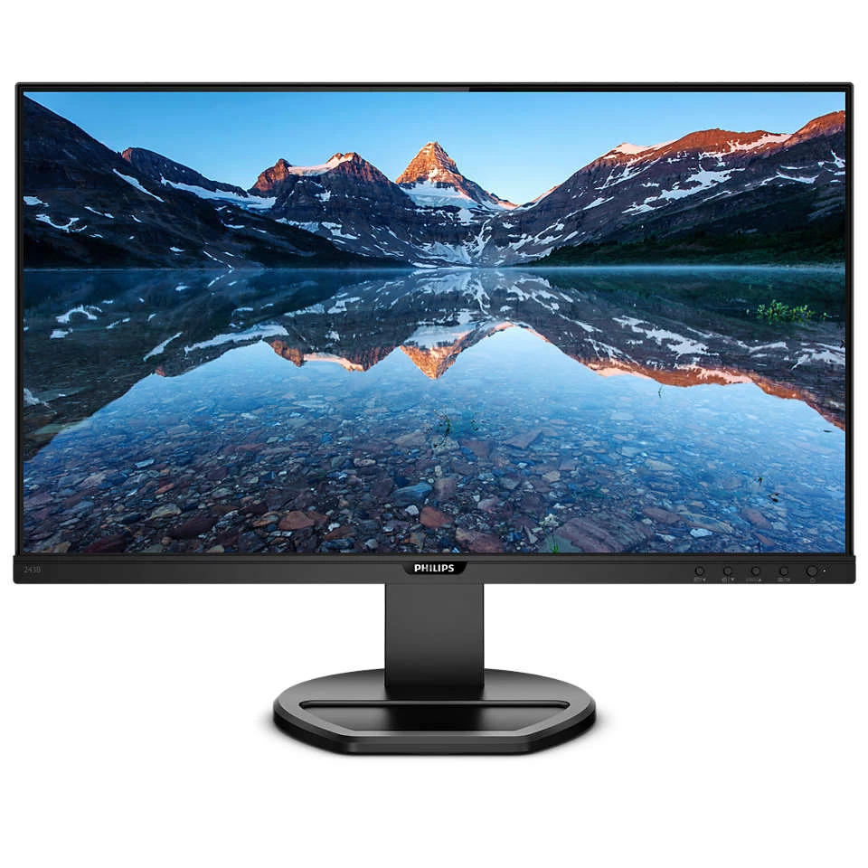 23.8 Philips 243b9 Ips Fhd 4ms 75hz Vga Dp Hdmi