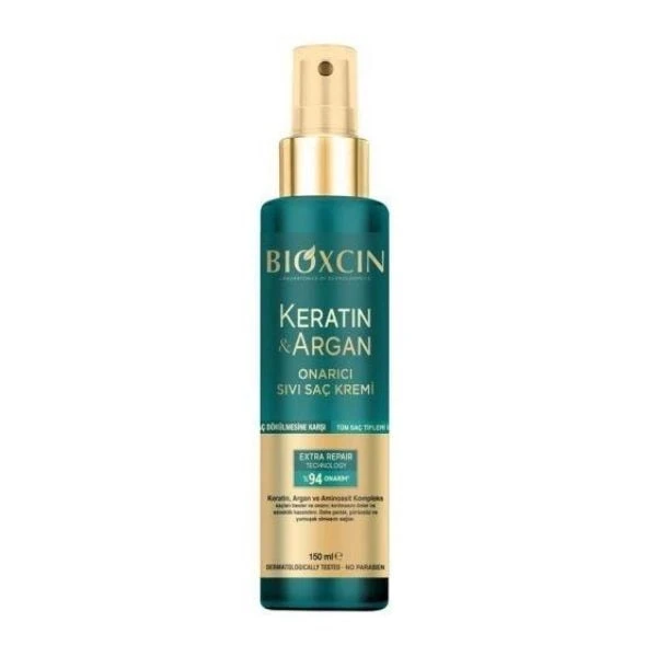 Bioxcin Keratin Ve Argan Onarıcı Sıvı Saç Kremi 150 Ml
