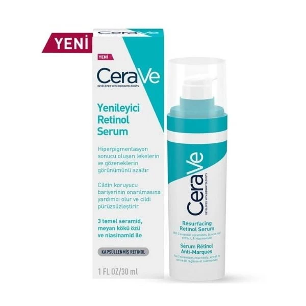 Cerave Yağlı Ve Düzensiz Ciltler Için Retinol Serum 30 Ml