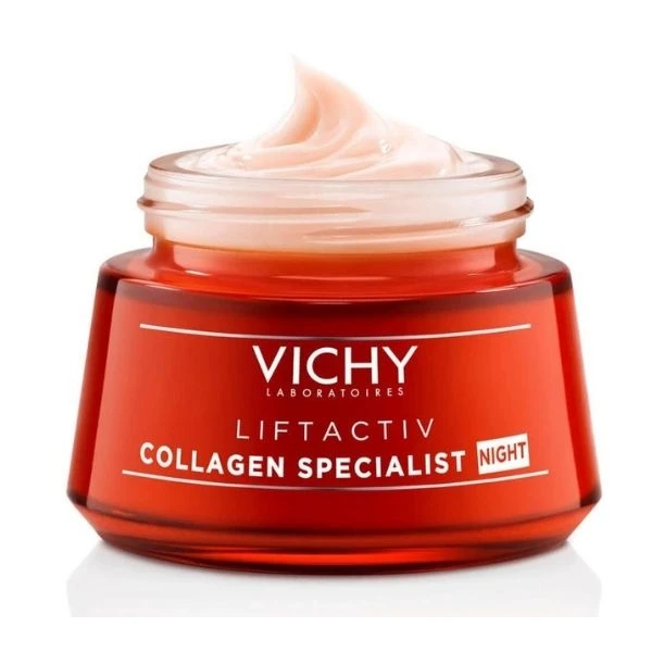 Vichy Liftactiv Collagen Specialist Yaşlanma Karşıtı Gece Bakım Kremi 50 Ml