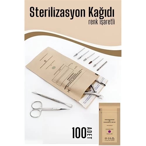 Transformacion Sterilize Kağıdı 100 Adet 20x10cm 720274