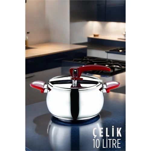 Transformacion Düdüklü Tencere 10 Litre Flavia Design 720220