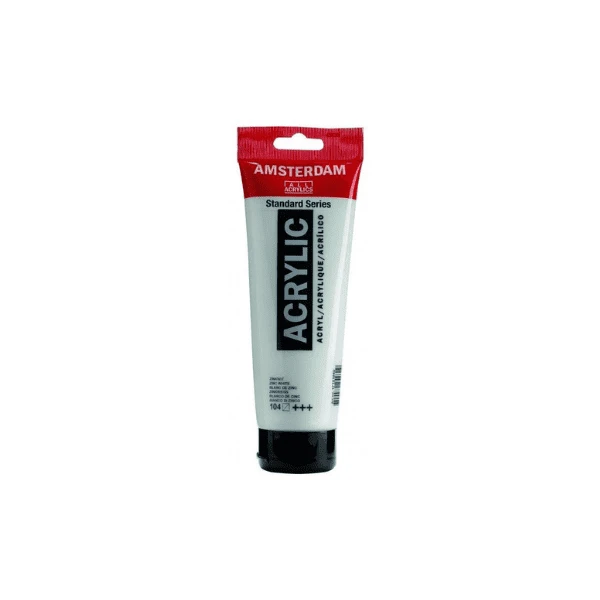 Amsterdam Standart Akrilik Boya 120 Ml Zinc White