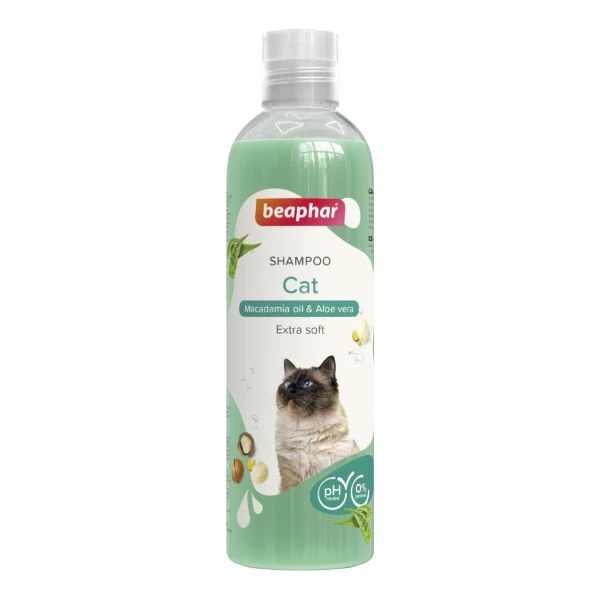 Beaphar Macadamia Yağı Ve Aloe Vera Özlü Kedi Şampuanı 250 Ml