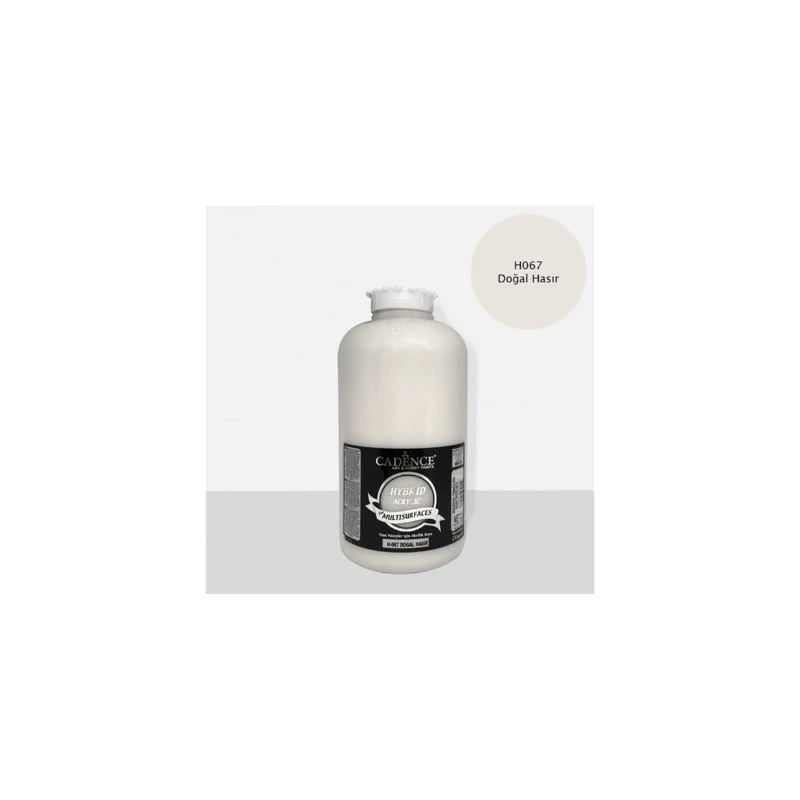 Cadence Hybrid Multisurfaces H-067 Doğal Hasır Akrilik Boya 2000 Ml