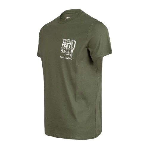 Evolite Rock Climbing T-shirt-haki