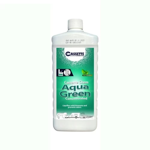 Karavan Tekne Tuvalet Kimyasalı - Cassette Chem Aqua Green Portatif Ve Kasetli Tuvalet Atık Parçalayıcı Koku Giderici