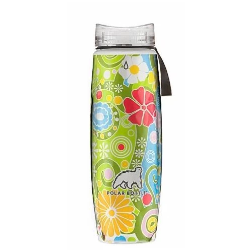 Polar Bottle Ergo Insulated Graphic Termos 0.65 Litre-yeŞİl