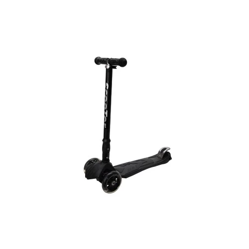 Xslide Işıklı Tekerlekli Scooter-sİyah
