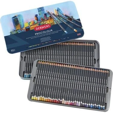 Derwent Procolour Pencils 72'li