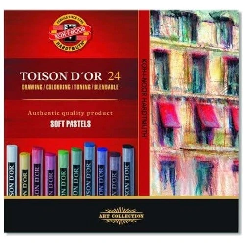 Koh-i Noor Toison D`or Soft Pastel Boya 24 Renk
