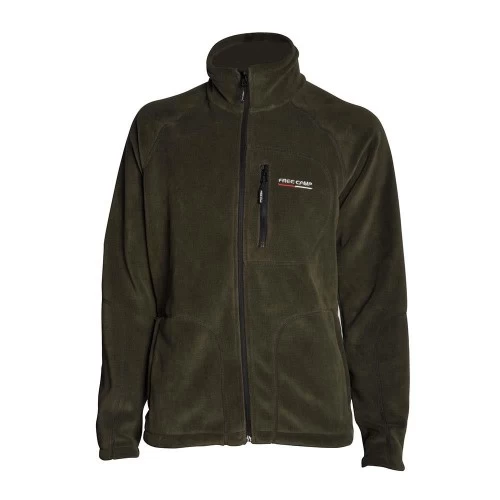 Freecamp Man Full Zipper Fleece Polar-hakİ