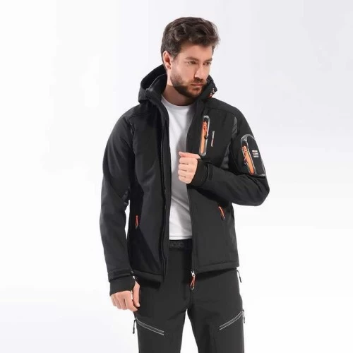 Freecamp Eagle Softshell Ceket-sİyah-turuncu