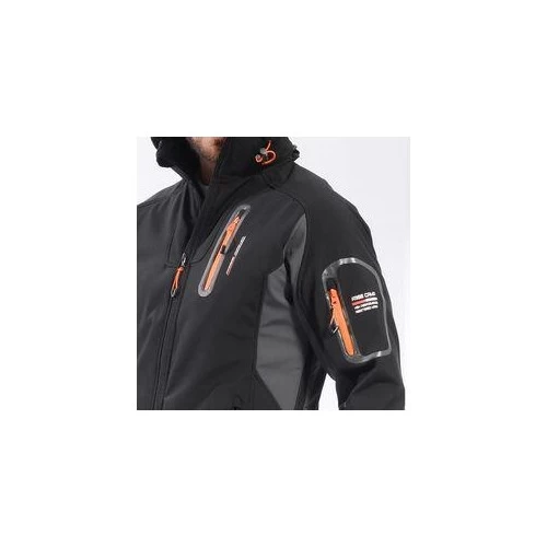 Freecamp Eagle Softshell Ceket-sİyah-turuncu