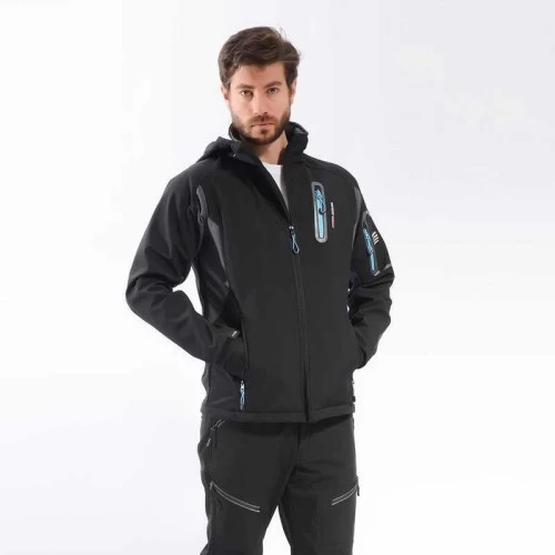 Freecamp Eagle Softshell Ceket-sİyah-mavİ