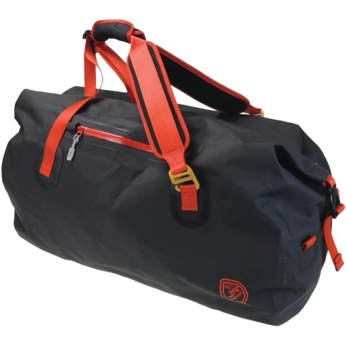 Jr Gear Roll Top Vinyl Duffel Su Geçirmez Spor Çanta 65 Litre-sİyah