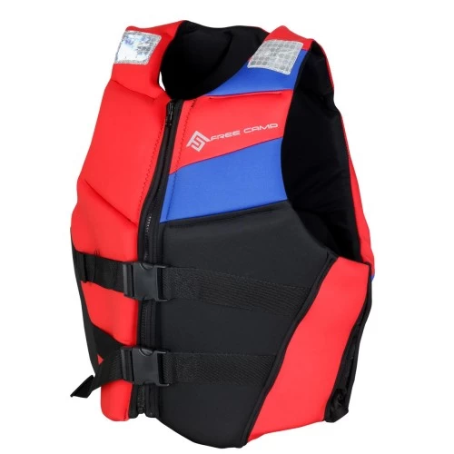 Freecamp Seashell Vest Can Yeleği-kirmizi-sİyah