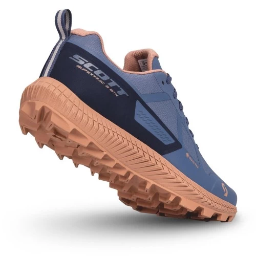Scott Supertrac 3 Gtx Kadın Patika Koşu Ayakkabısı-mavİ