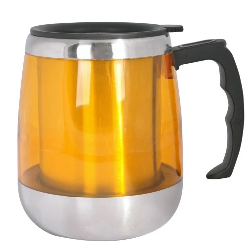 Andoutdoor Andd16 İçi Çelik Dışı Mika Kupa Mug-sari