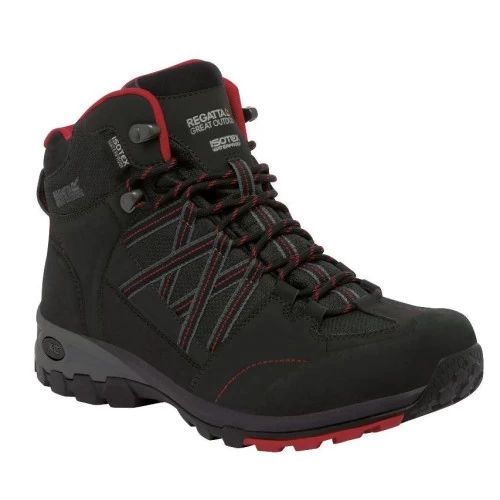 Regatta Samaris Trekking Mid Erkek Bot-sİyah