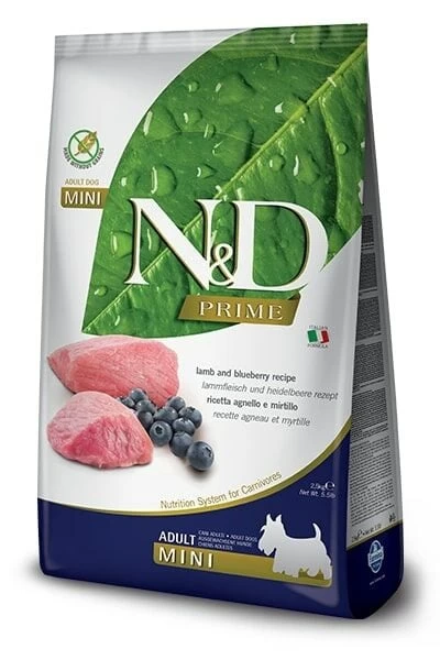 Nd Prime Kuzu Etli Küçük Irk Yetişkin Köpek Maması 2.5 Kg