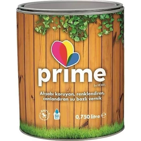 Prime Su Bazlı Ahşap Vernik Çam 2,5 Lt