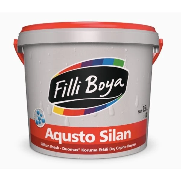 Filli Aqusto Silan Silikon Esaslı Dış Cephe Boyası 25 Kg