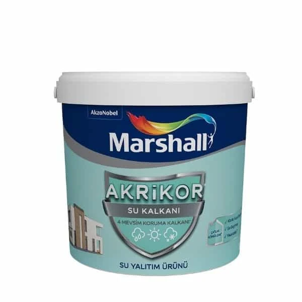 Marshall Akrikor Su Kalkanı Su Yalıtım Ürünü Beyaz 20 Kg